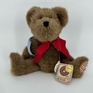 Boyds Bears Ellsworth Little Debbie Bear With Backpack Plush With Tags 10"